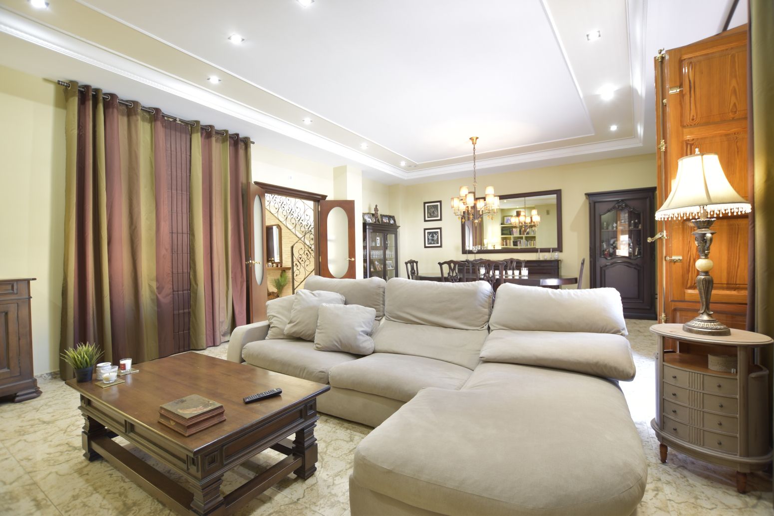 Living room of Attic for sale in Rafelbuñol / Rafelbunyol  with Air Conditioner, Heating and Terrace