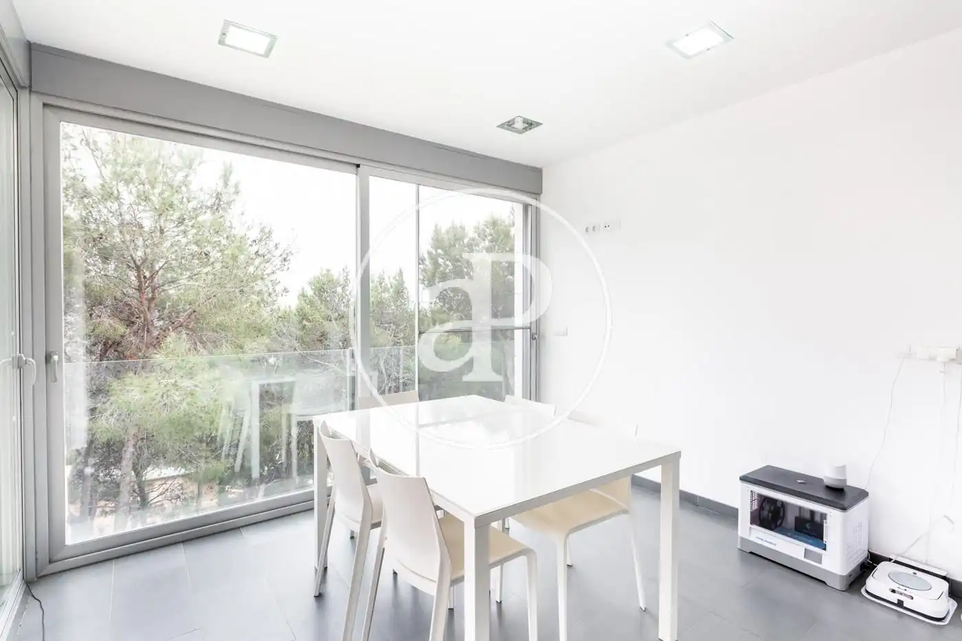 Dining room of Houses for sale in Chiva  with Air Conditioner, Heating and Private garden