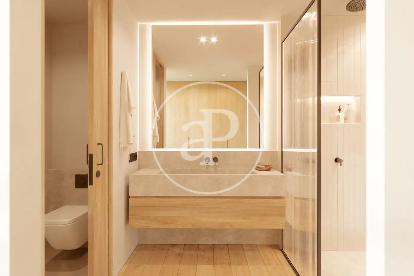 Baño de Piso en venta en  Palma de Mallorca con Aire acondicionado, Calefacción y Jardín privado