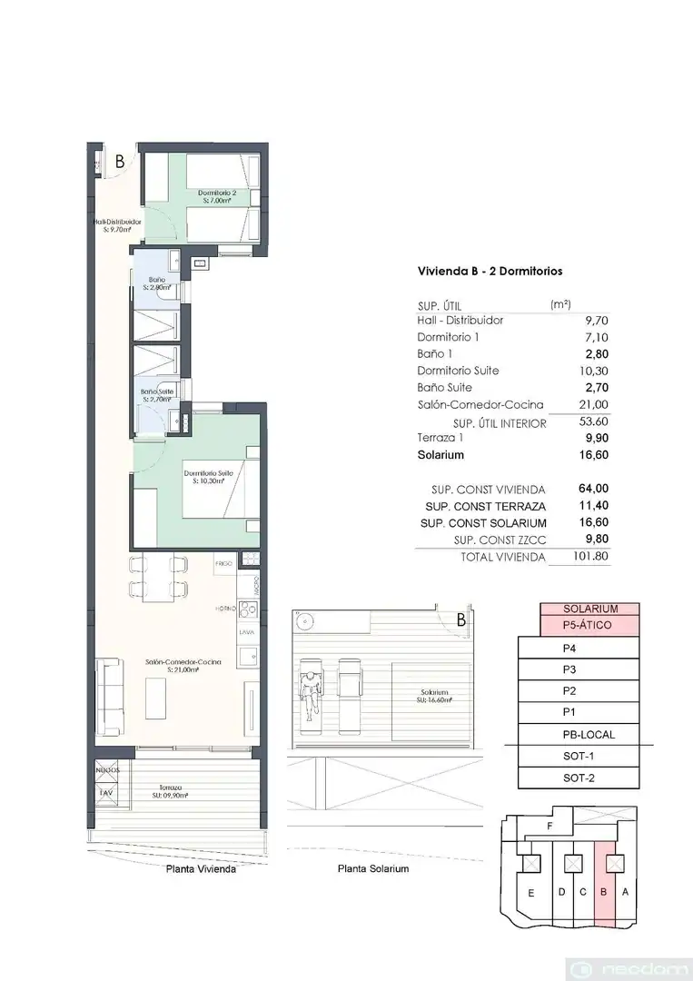 Penthouse for sale in Playa del Cura, imagen 13
