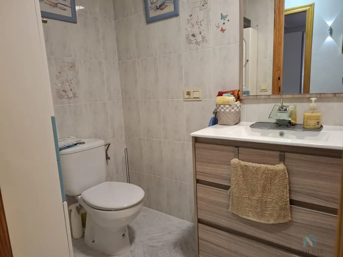 Bathroom of Apartments for sale in Sueca  with Air Conditioner, Terrace and Furnished