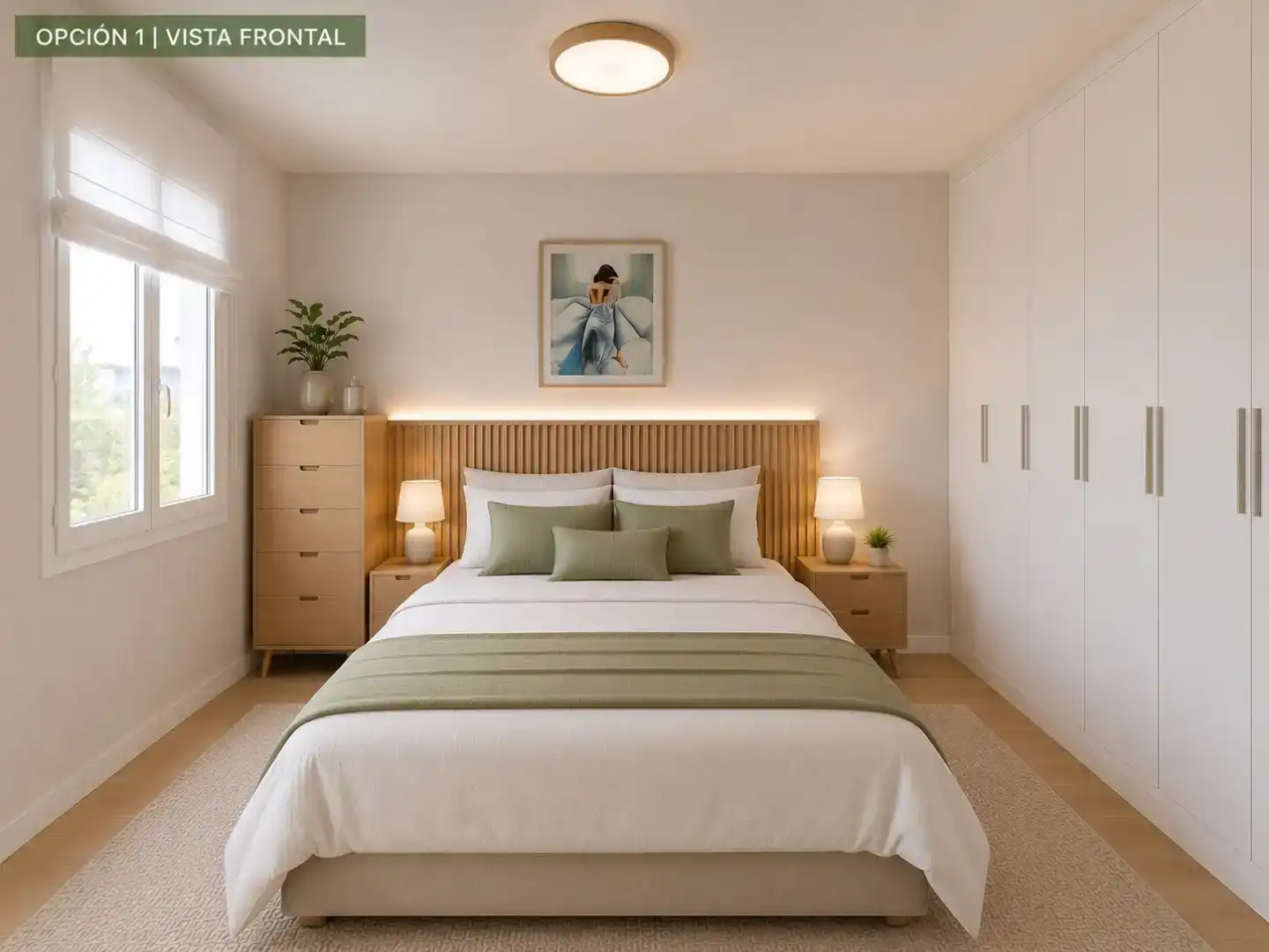 Bedroom of Flat for sale in Badalona
