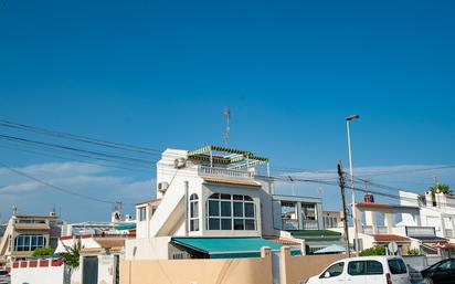 Exterior view of Single-family semi-detached for sale in Torrevieja  with Air Conditioner and Terrace