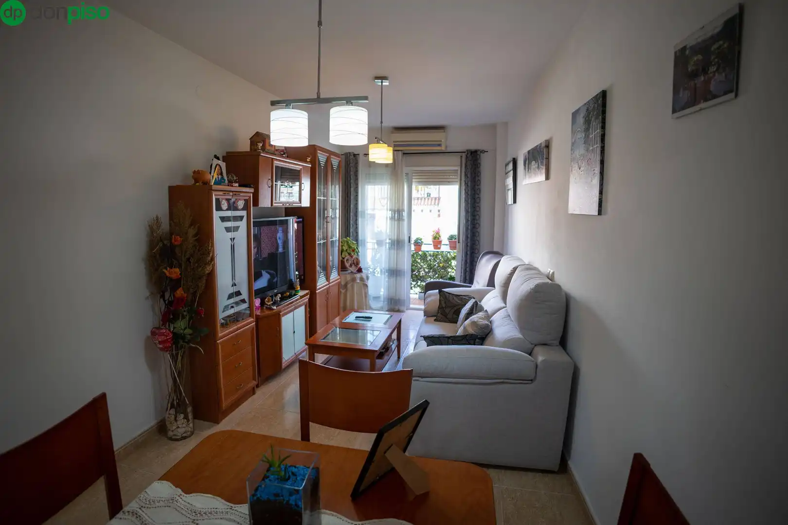 Sala d'estar de Apartament en venda en Mijas