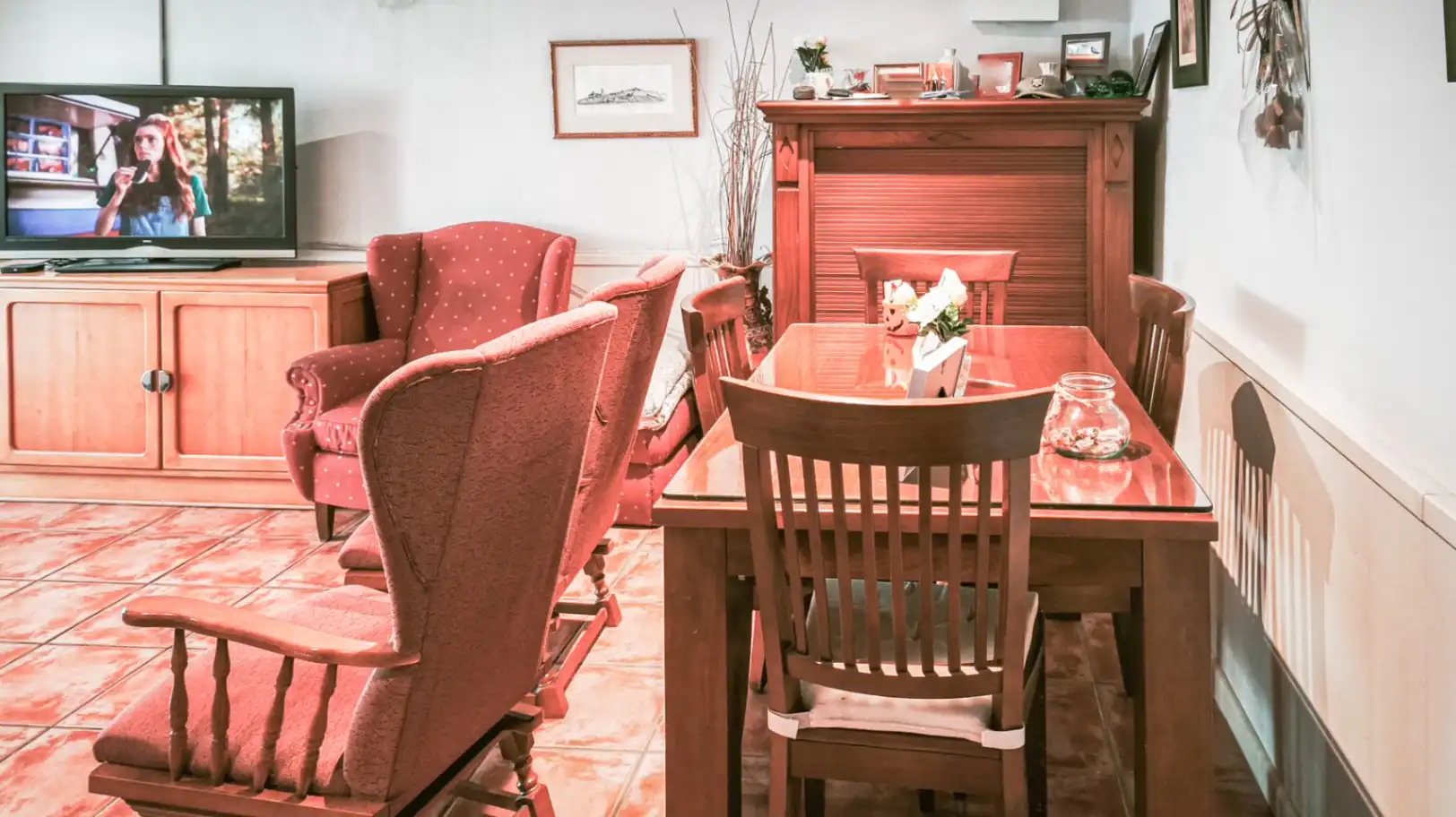 Esszimmer von Haus oder Chalet zum Verkauf in Oliva mit Klimaanlage, Heizung und Terrasse