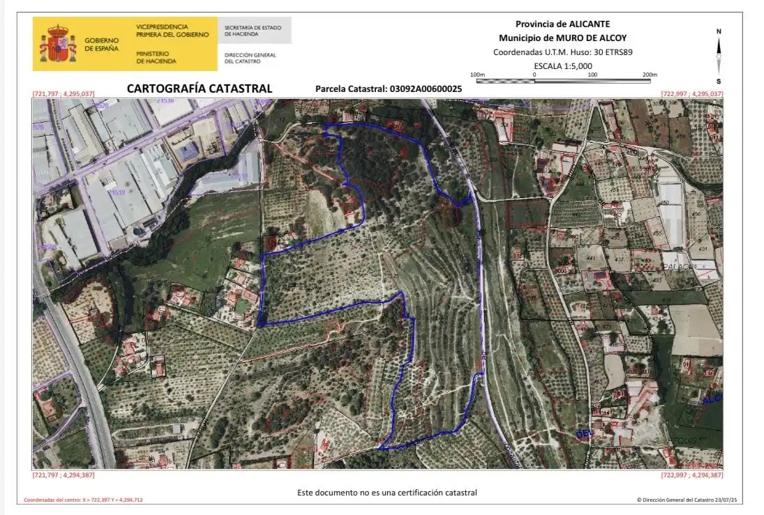 Wohnbaugrundstück zum Verkauf in Muro de Alcoy, imagen 15
