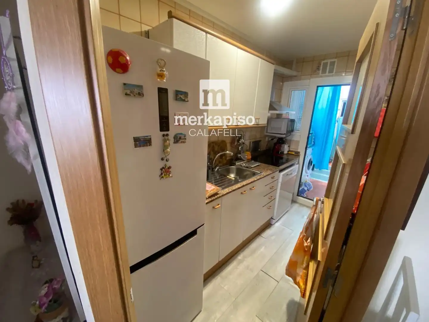 Cocina de Piso en venta en Cunit con Terraza, Amueblado y Alarma