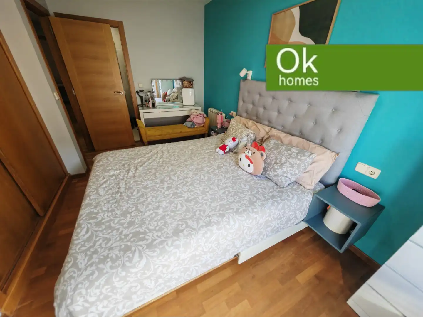 Bedroom of Flat for sale in Arteixo  with Heating, Parquet flooring and Terrace
