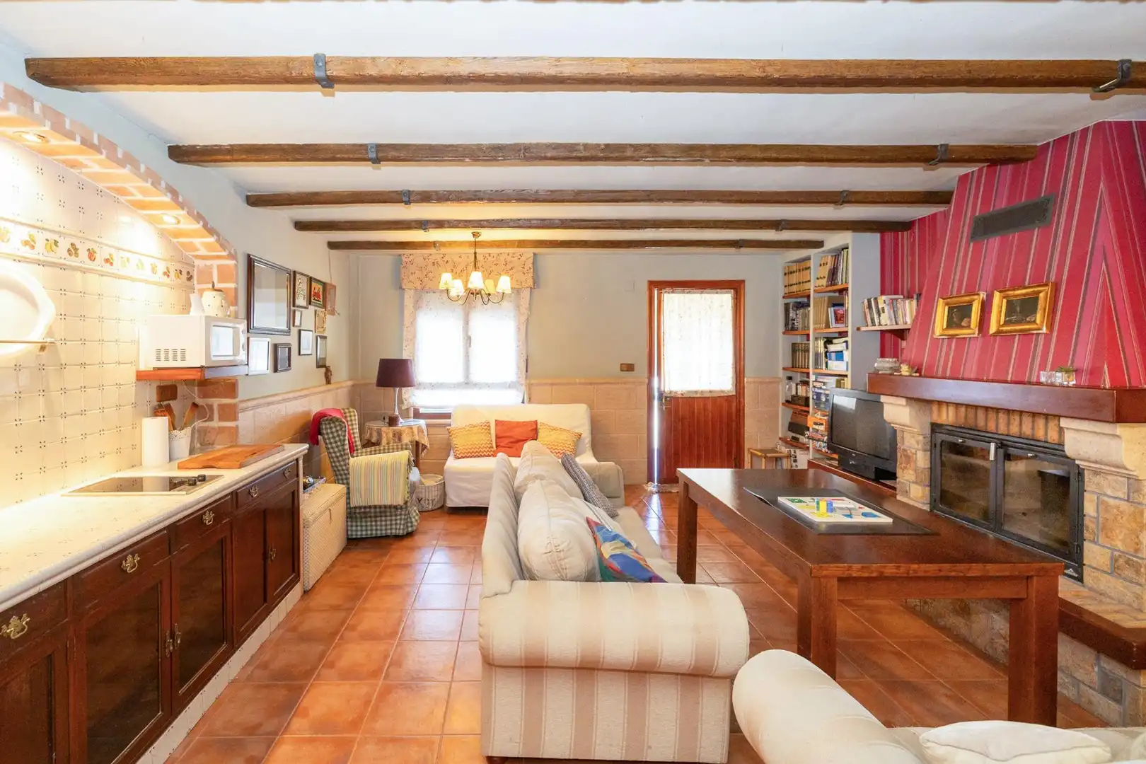Sala de estar de Casa o chalet en venta en Alhendín con Calefacción, Jardín privado y Terraza