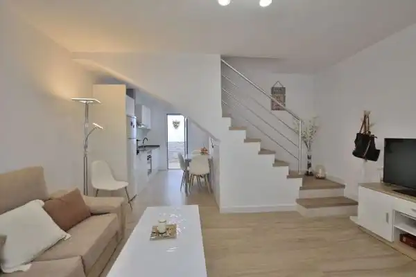 Living room of Houses for rent in Ronda  with Air Conditioner and Furnished