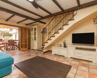 Living room of House or chalet to rent in Santa Pola  with Air Conditioner, Heating and Private garden