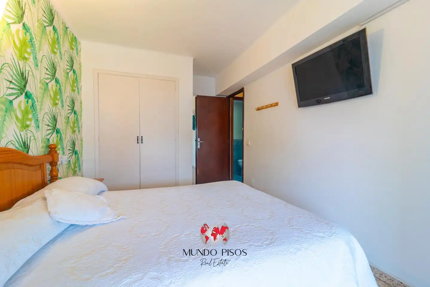 Schlafzimmer von Wohnung zum Verkauf in  Palma de Mallorca mit Klimaanlage, Heizung und Abstellraum