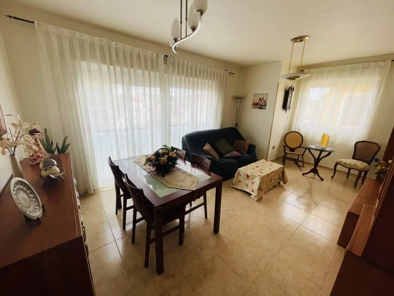 Living room of Flat for sale in Murcia  with Air Conditioner, Storage room and Balcony