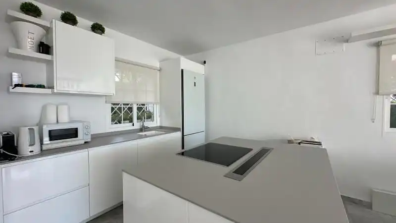 Kitchen of Detached homes for rent in Estepona  with Air Conditioner, Terrace and Storage room