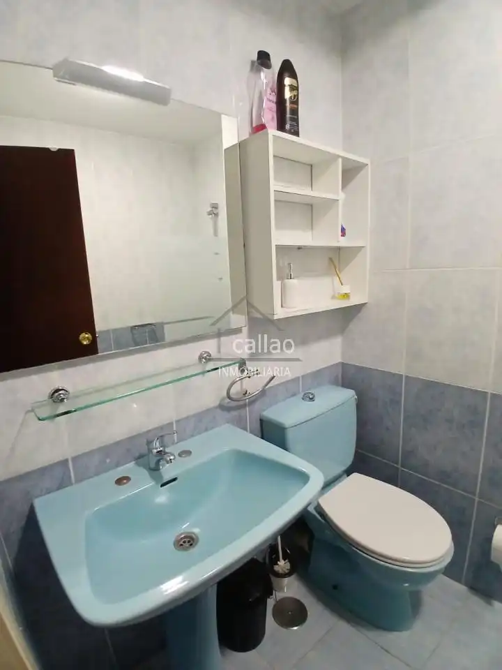 Bathroom of Flat for rent in Ferrol  with Terrace and Furnished