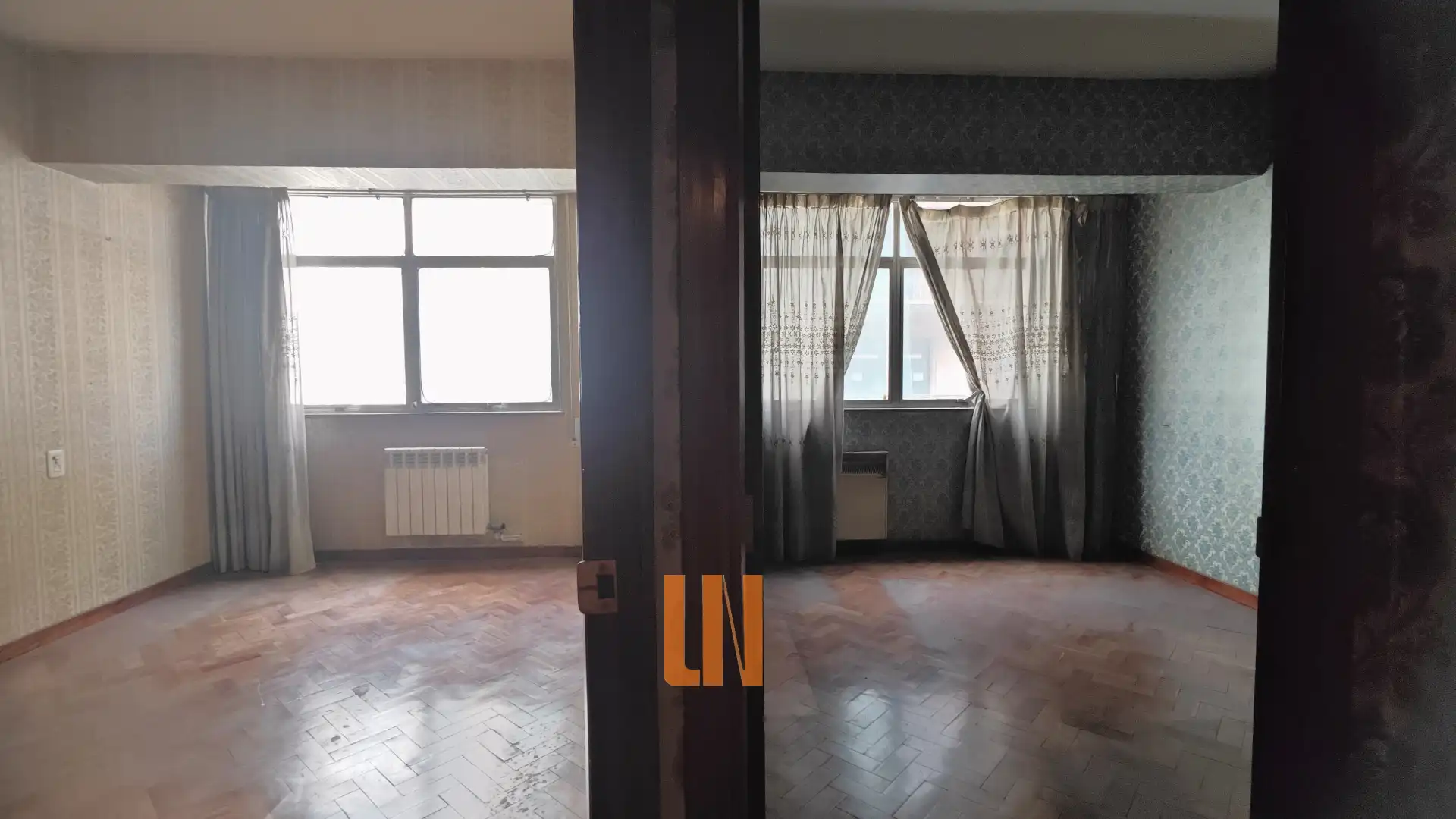 Sala de estar de Piso en venta en A Coruña Capital  con Calefacción, Parquet y Internet