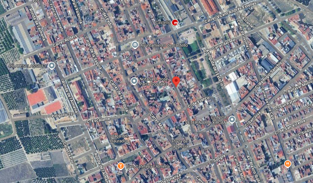 Vista exterior de Piso en venta en Villanueva de Castellón