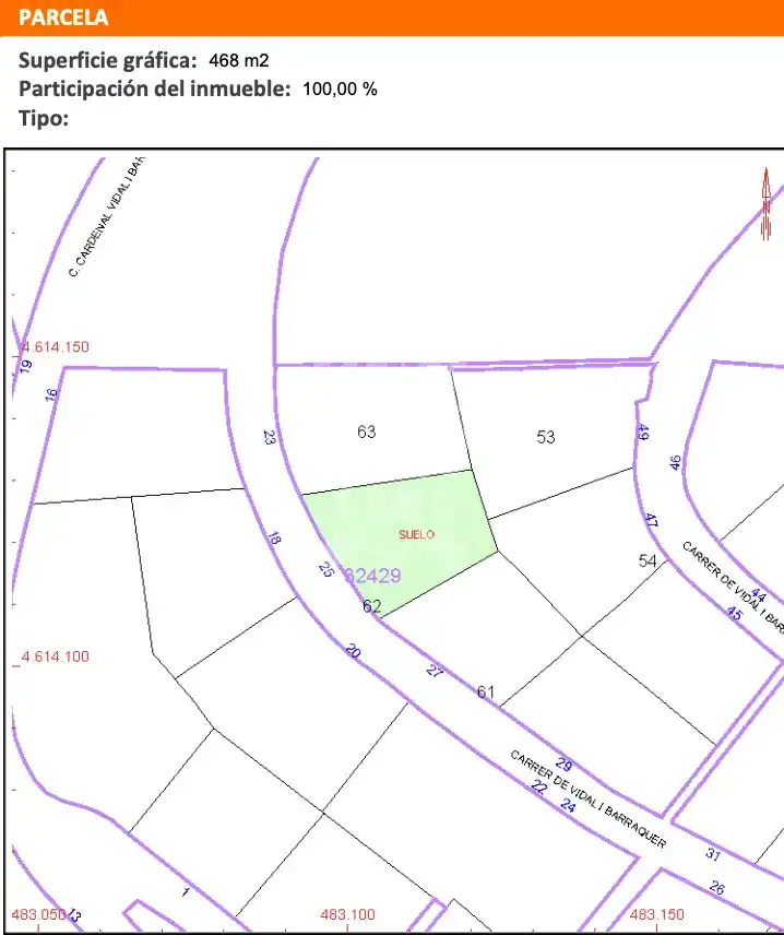 Terreno residencial en venta en Carrer Cardenal Vidal i Barraquer, imagen 6