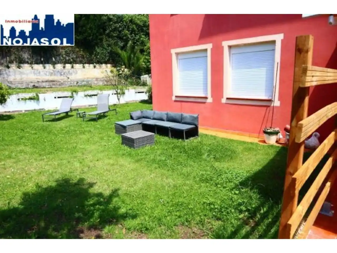 Jardí de Apartament de lloguer en Arnuero amb Calefacció, Jardí privat i Terrassa