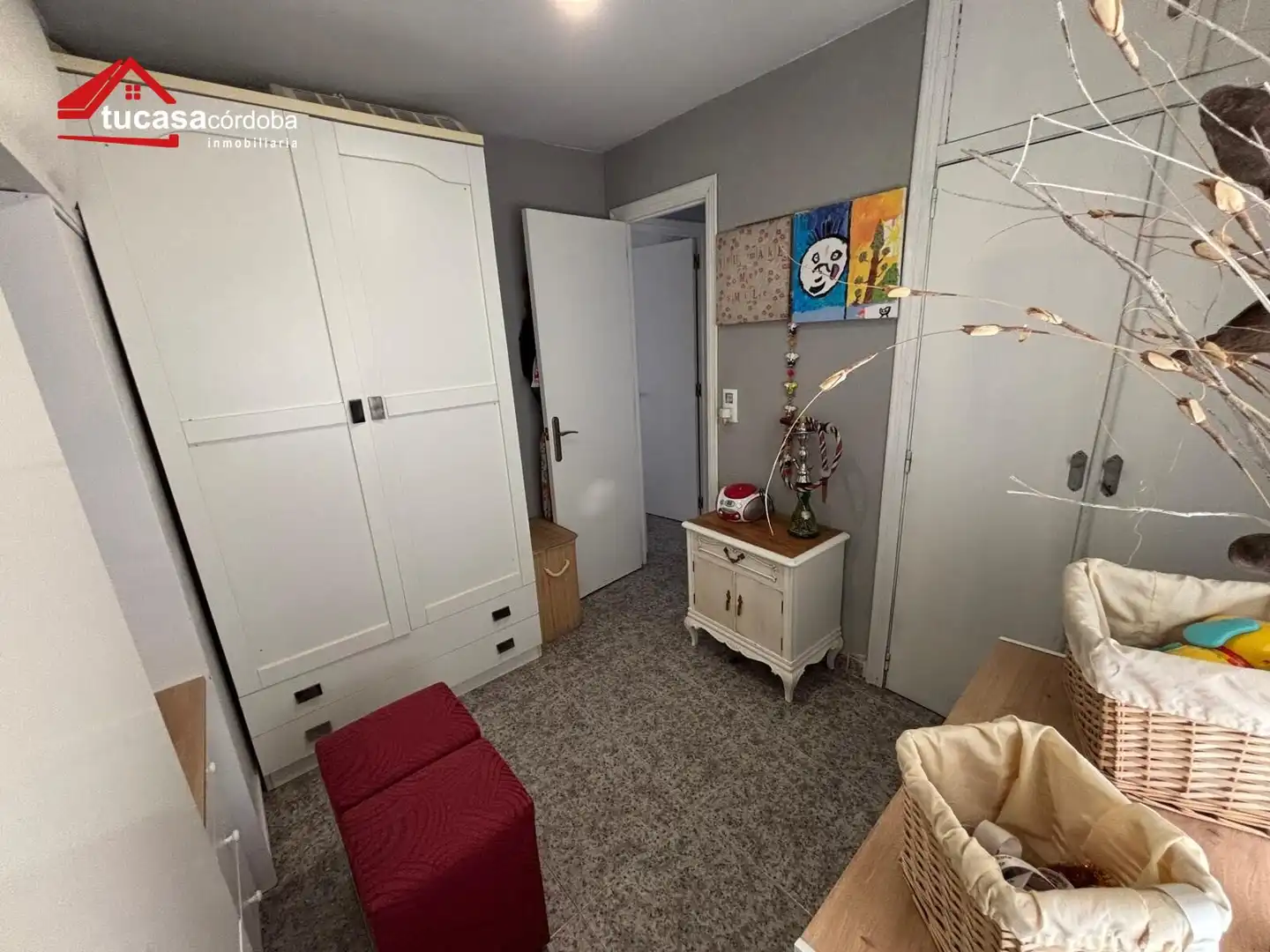 Bedroom of Flat for sale in Córdoba  with Air Conditioner and Terrace