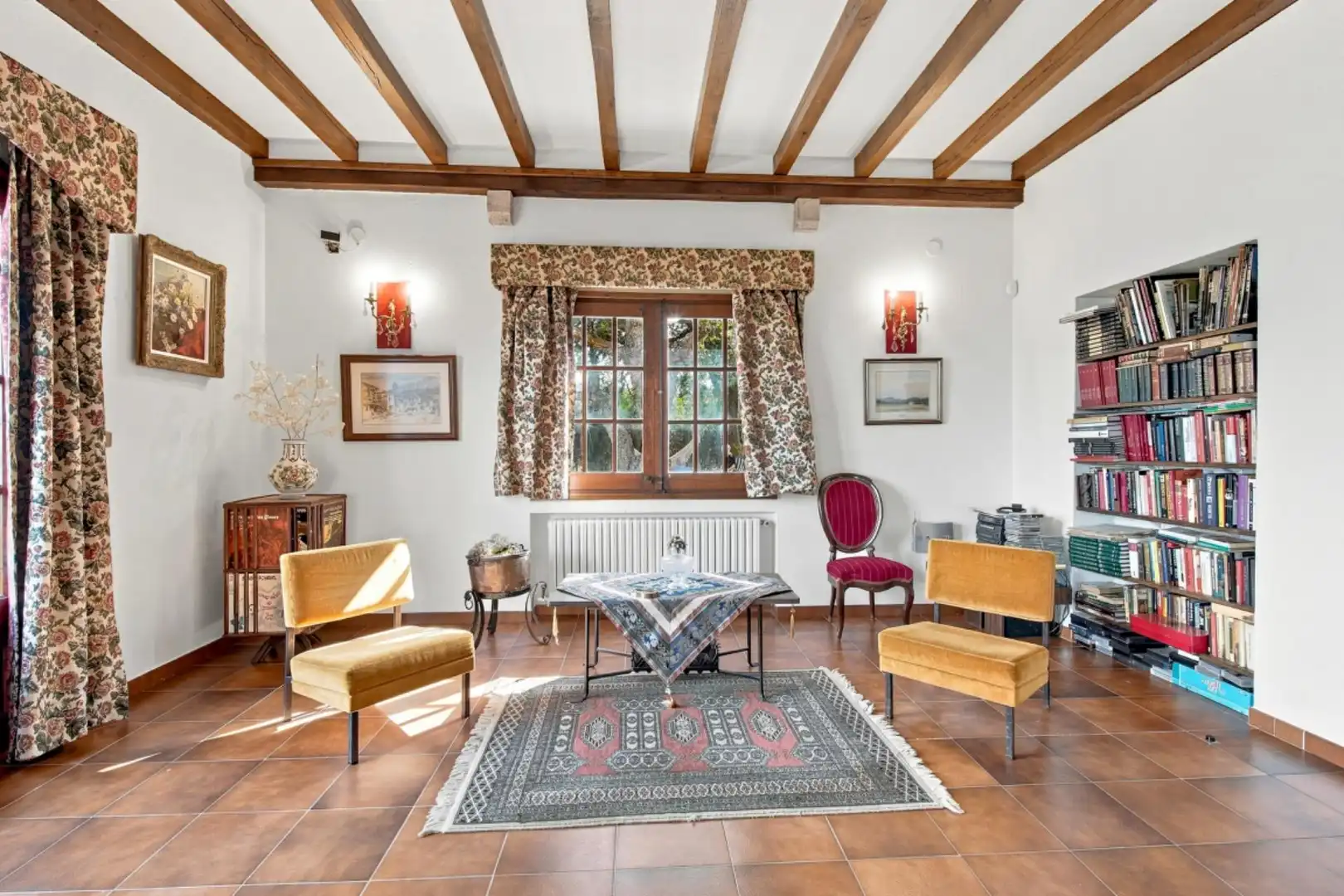 Living room of Houses for sale in Darnius  with Private garden, Storage room and Balcony