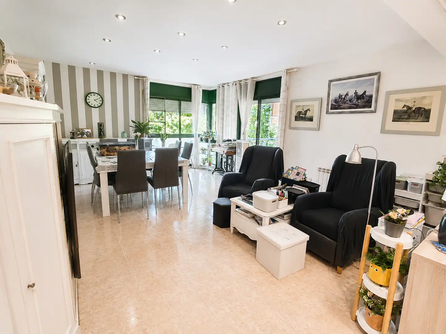 Sala de estar de Piso en venta en Cambrils con Aire acondicionado, Calefacción y Amueblado