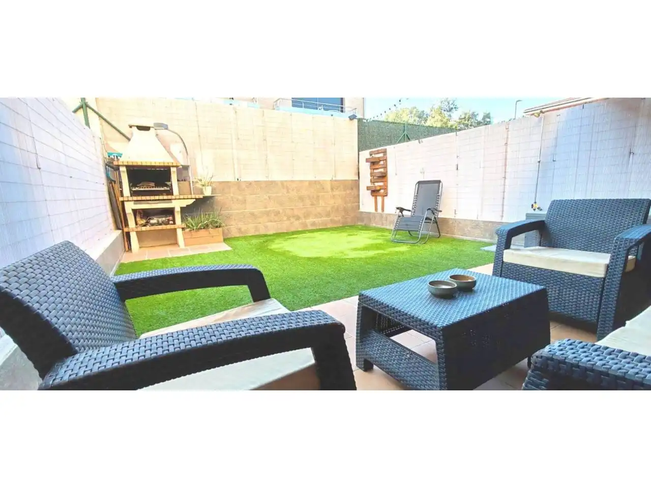 Jardín de Casa o chalet en venta en Sarrià de Ter con Aire acondicionado, Calefacción y Jardín privado
