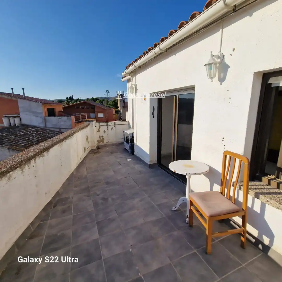 Terrassa de Àtic en venda en La Pobla de Montornès   amb Calefacció i Terrassa