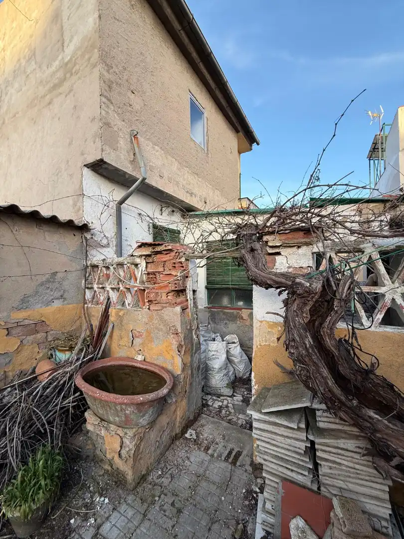 Vista exterior de Casa o chalet en venta en Puertollano con Calefacción y Terraza