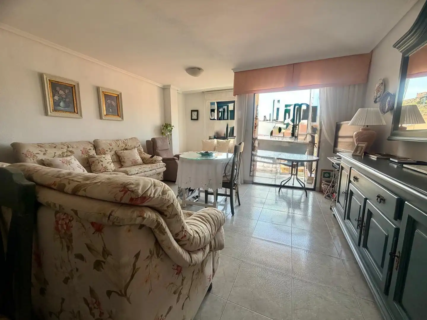 Wohnzimmer von Wohnung zum Verkauf in Águilas mit Terrasse, Abstellraum und Möbliert