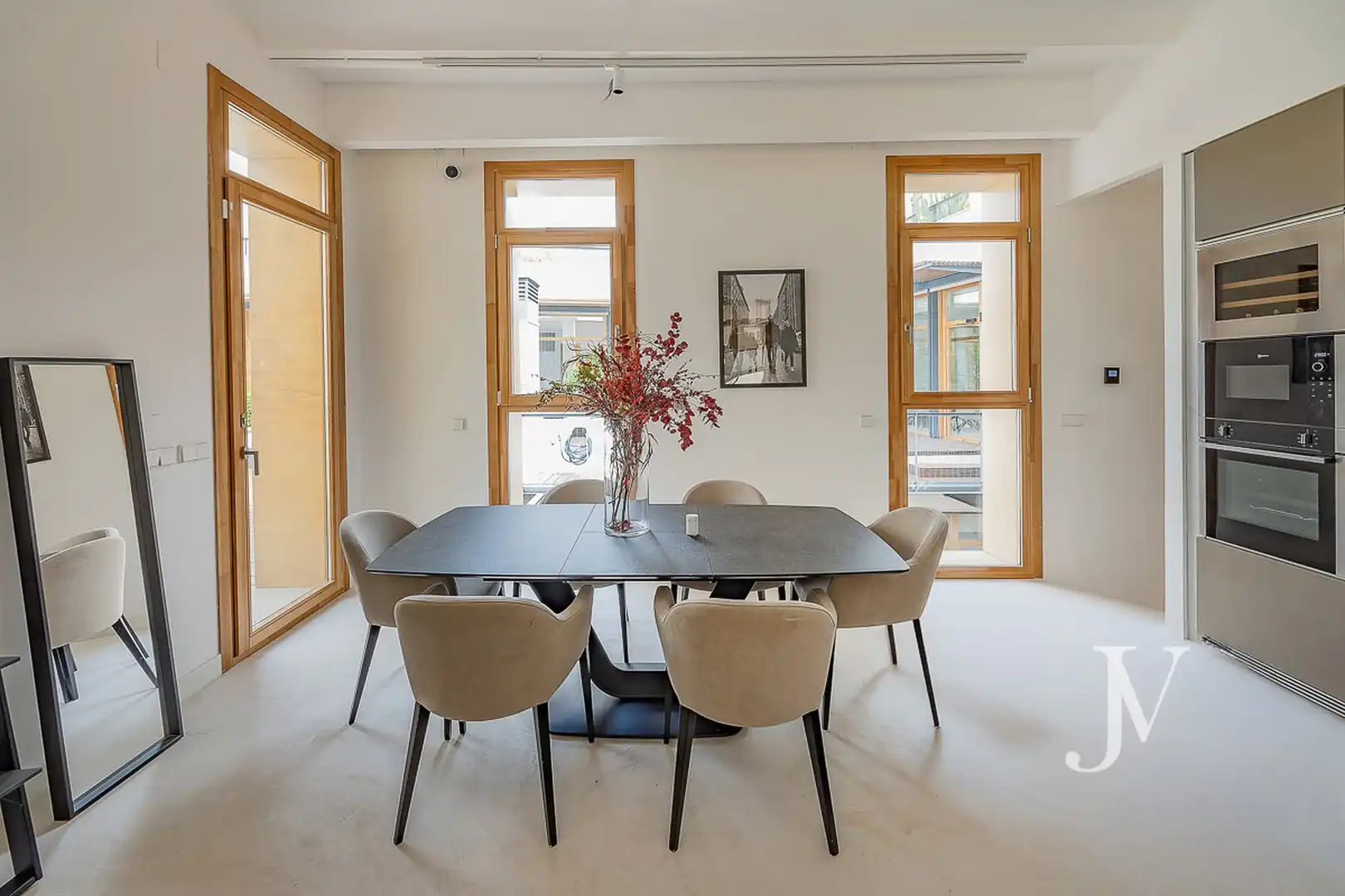 Comedor de Ático en venta en Madrid con Aire acondicionado, Calefacción y Jardín privado