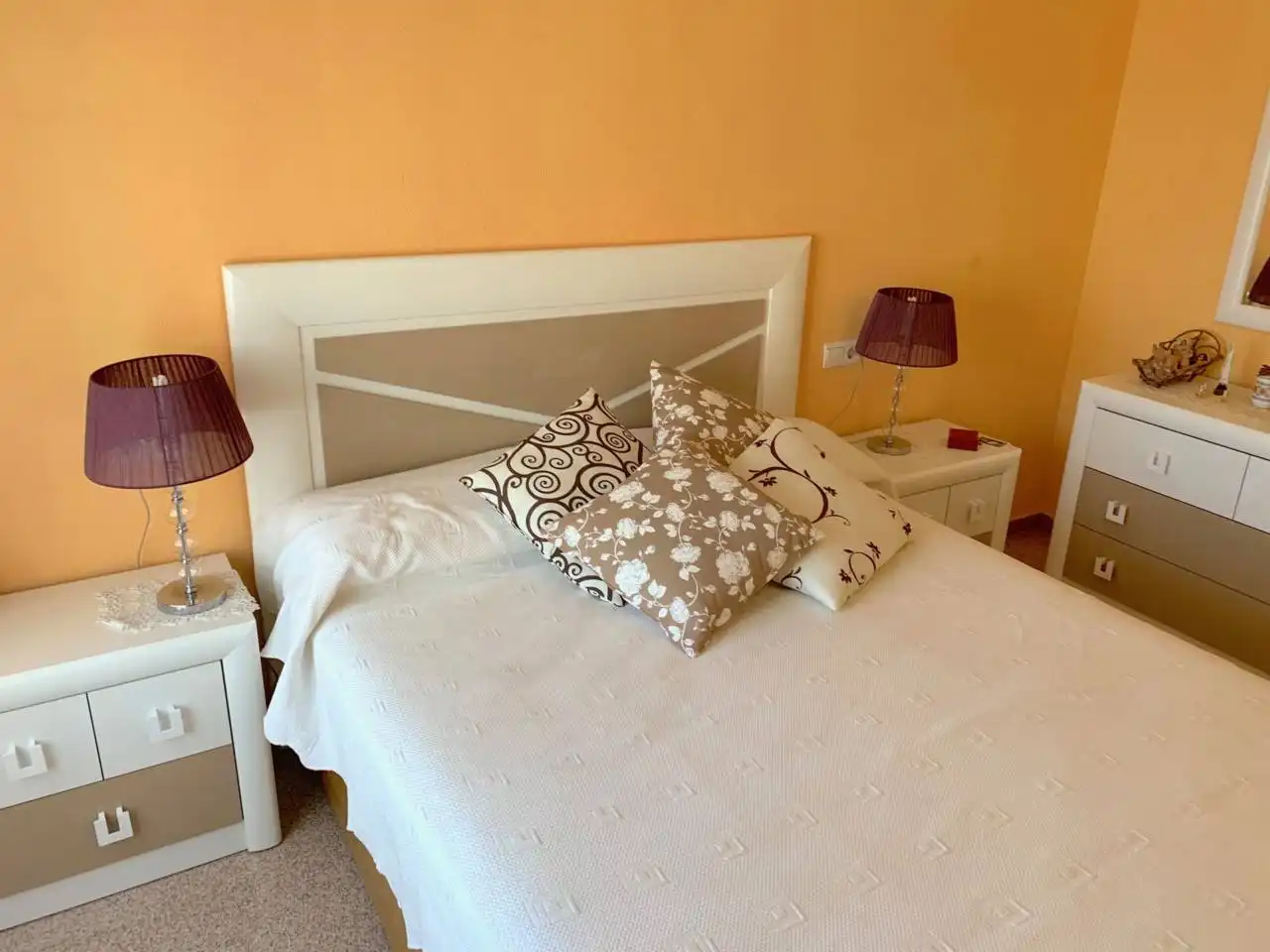 Bedroom of Flat for rent in El Campello  with Air Conditioner, Heating and Terrace