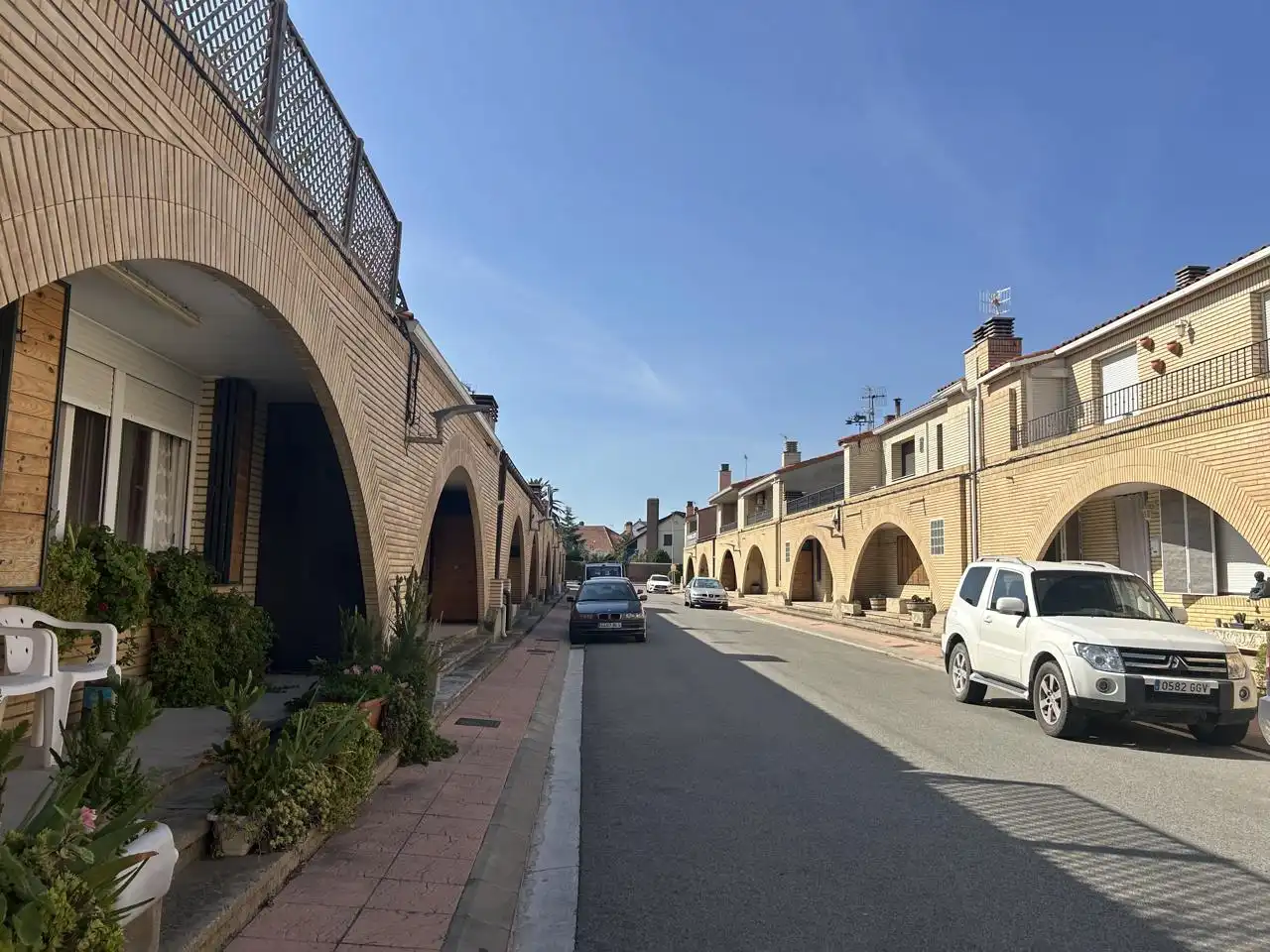 Vista exterior de Casa o xalet en venda en Fontellas amb Calefacció, Terrassa i Traster