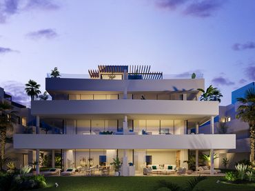 Apartament amb balcó en venda a Altos de Estepona