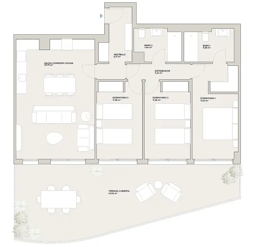 Apartamento con jardín en venta en La Carihuela - Los Nidos, imagen 10