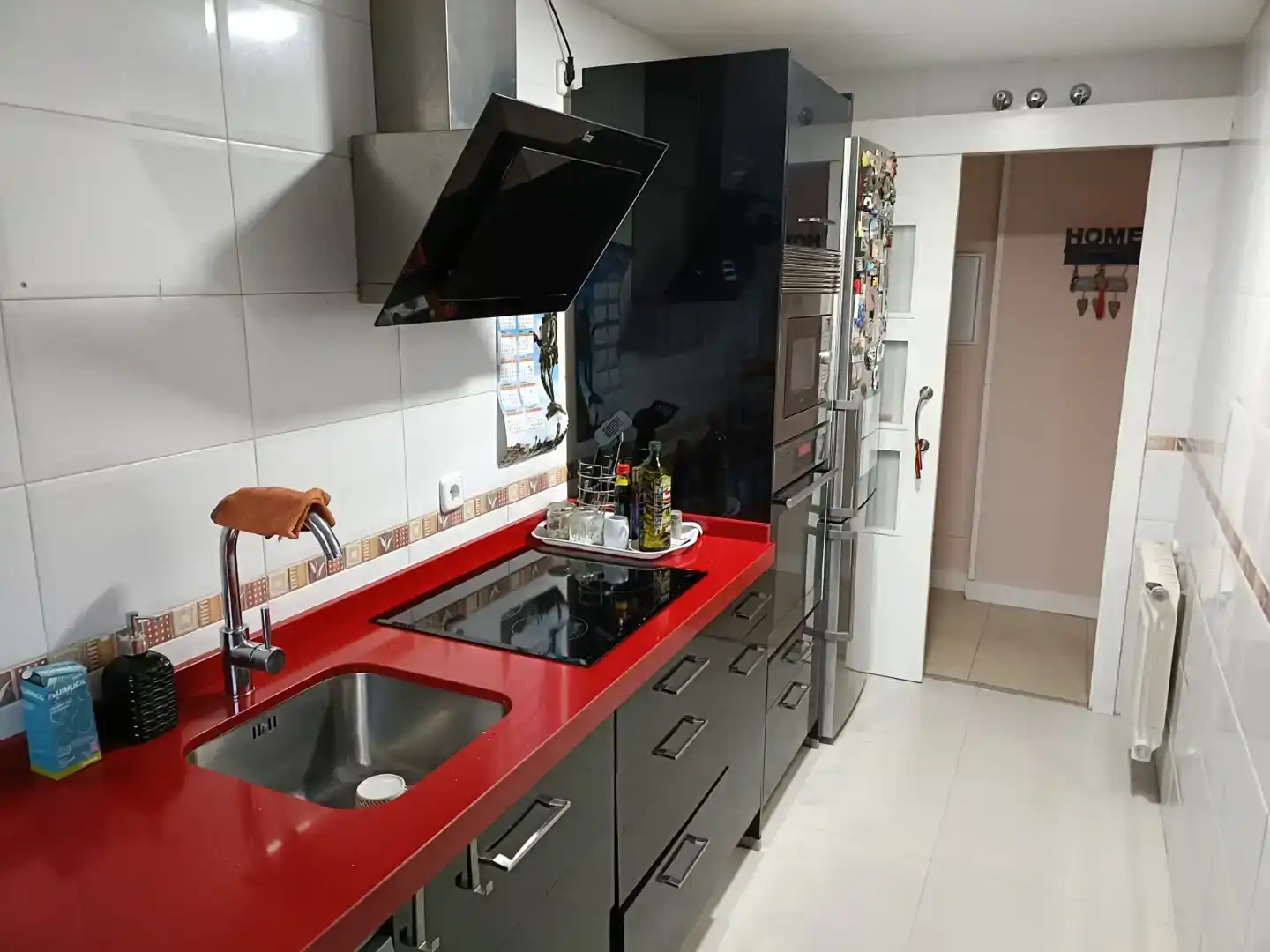 Cocina de Planta baja para compartir en Camarma de Esteruelas con Jardín privado, Parquet y Amueblado