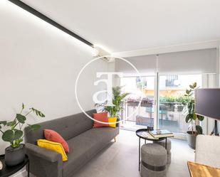 Living room of Duplex to rent in  Barcelona Capital  with Air Conditioner, Heating and Furnished