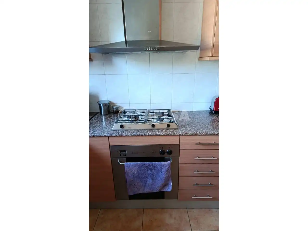 Cocina de Casa o chalet en venta en Caldes de Malavella con Aire acondicionado, Calefacción y Jardín privado