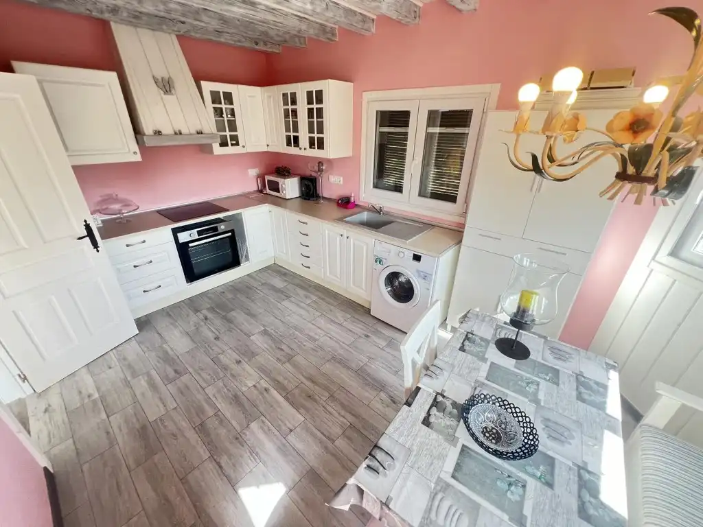 Cocina de Casa o chalet en venta en Cullera con Aire acondicionado, Terraza y Piscina