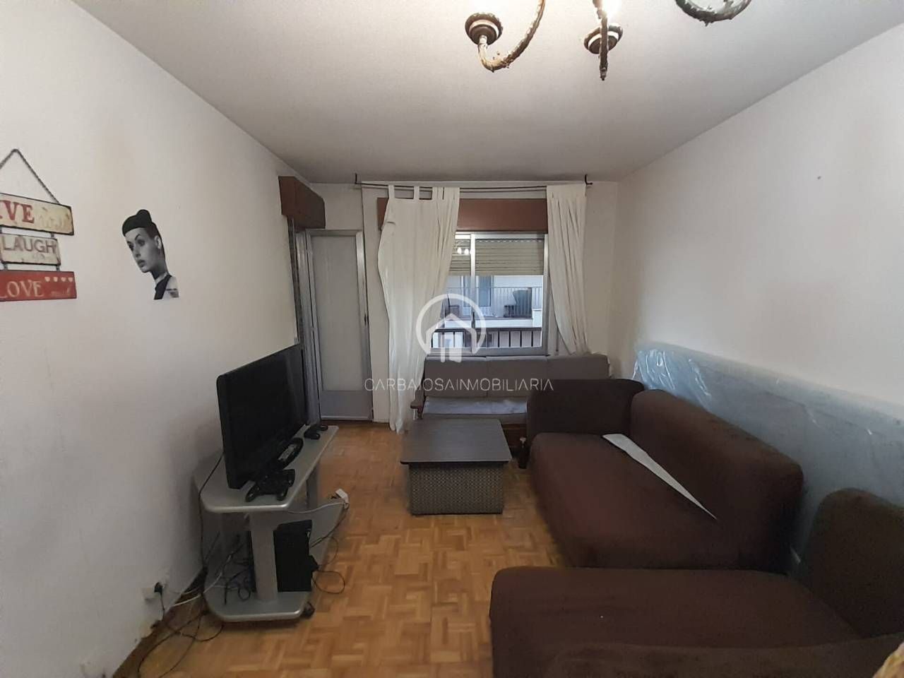 Sala d'estar de Pis en venda en Salamanca Capital amb Calefacció, Terrassa i Moblat