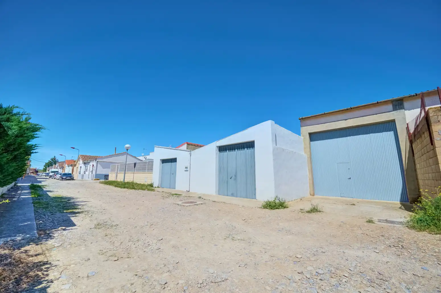 Vista exterior de Nave industrial en venta en Villafranca