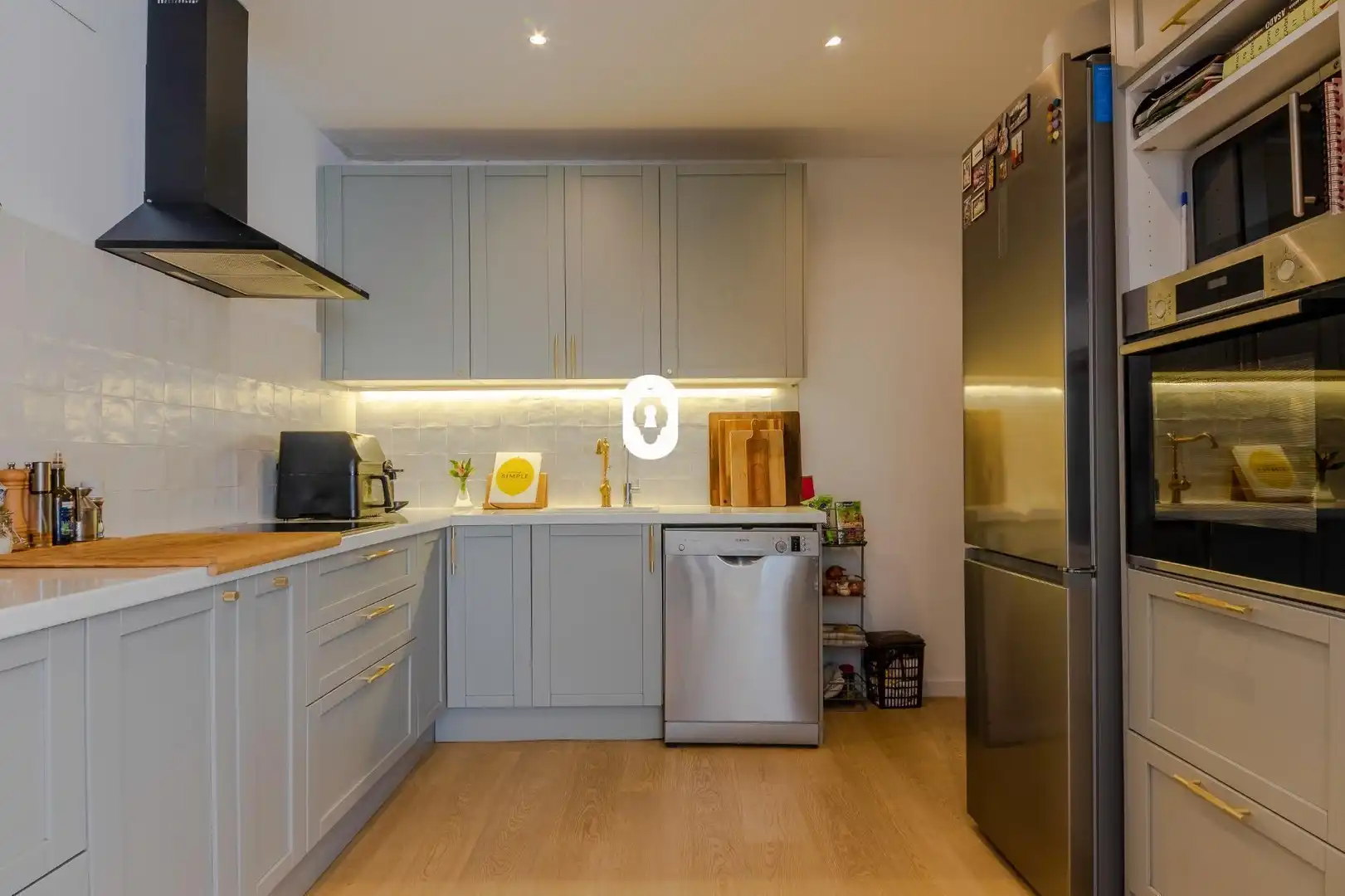 Kitchen of Flat for sale in Inca  with Air Conditioner, Parquet flooring and Terrace