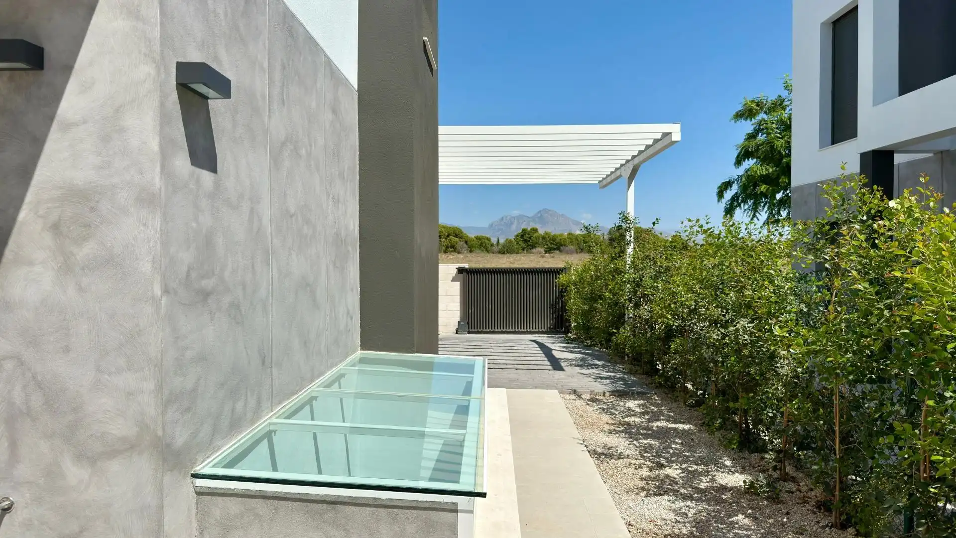 Terraza de Casa o chalet en venta en Mutxamel con Aire acondicionado, Jardín privado y Trastero