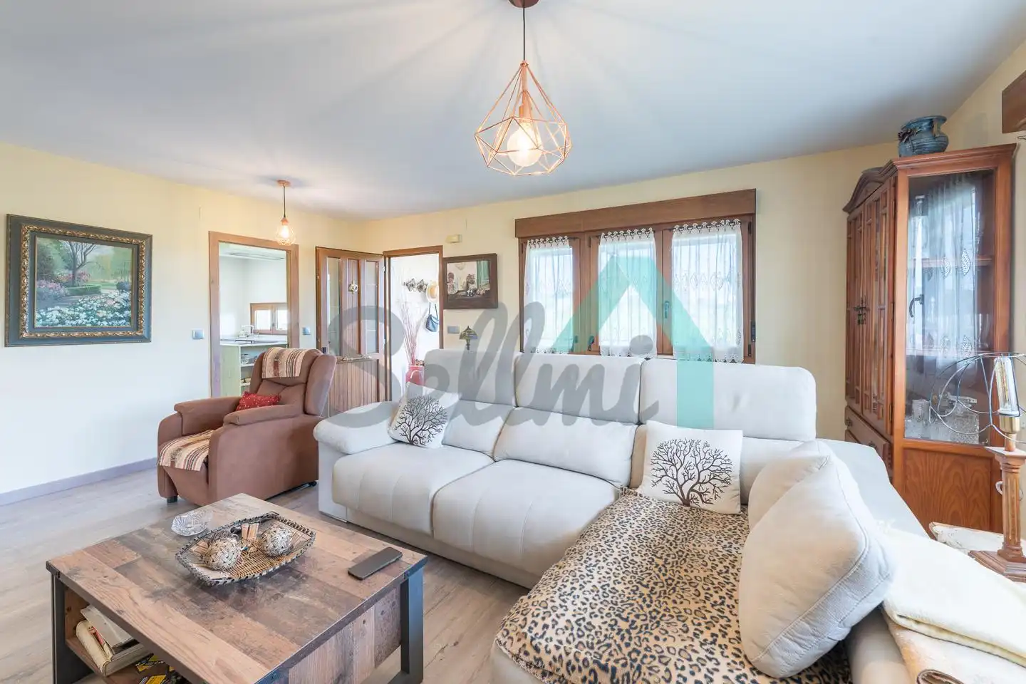 Living room of Houses for sale in Gijón   with Heating, Private garden and Terrace