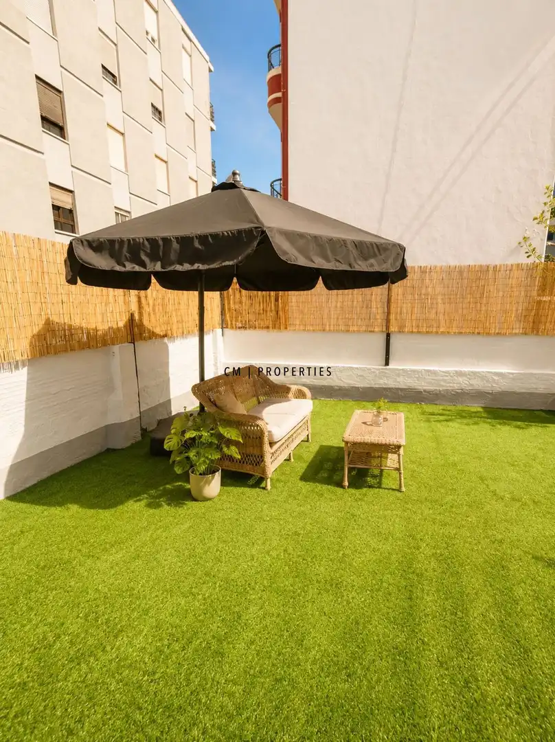 Terrace of Attic for rent in Valencia  with Air Conditioner, Heating and Terrace