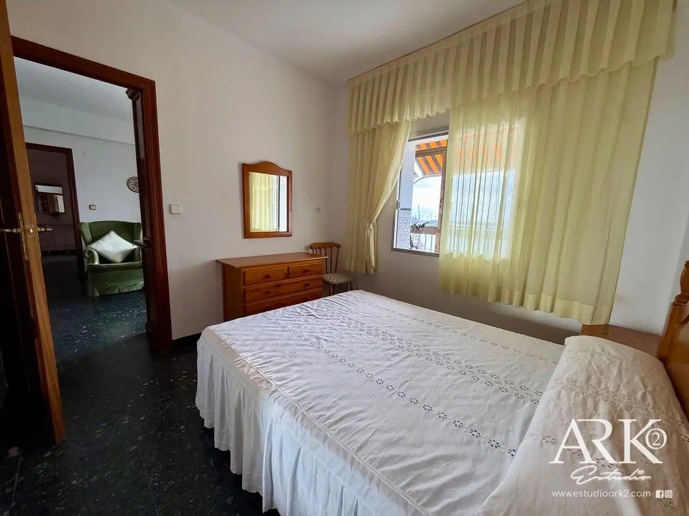 Habitación de Piso en venta en Gandia con Amueblado, Lavadora y Balcón