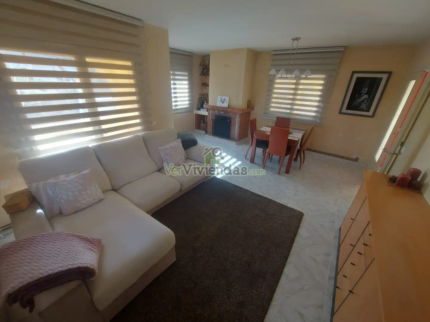Sala de estar de Casa o chalet en venta en Vallirana con Calefacción, Jardín privado y Terraza