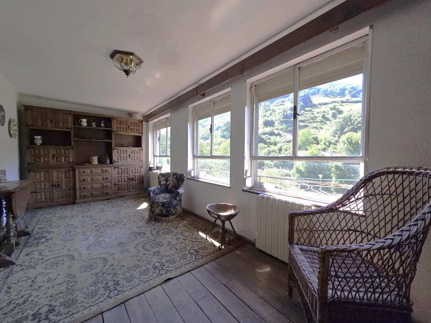 Sala de estar de Ático en venta en Teverga con Amueblado y Balcón