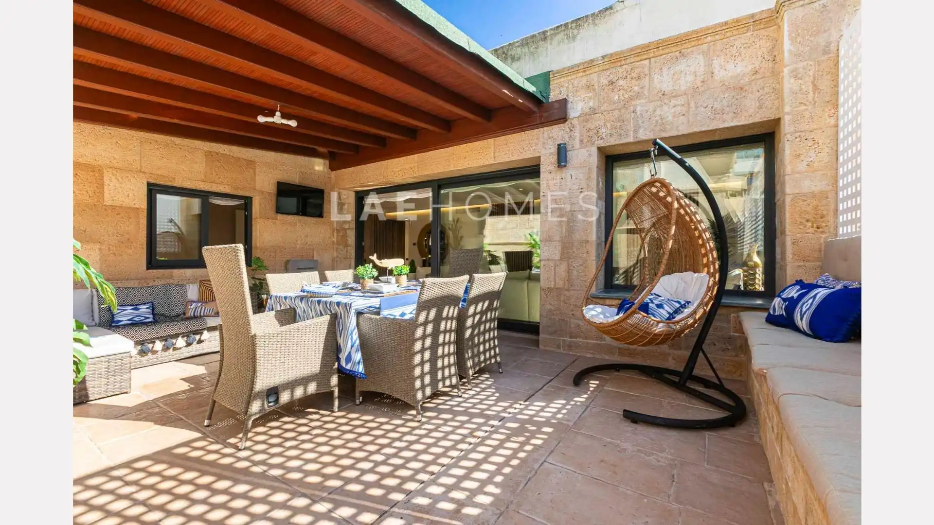 Terrasse von Dachboden zum Verkauf in Marbella mit Klimaanlage, Heizung und Terrasse