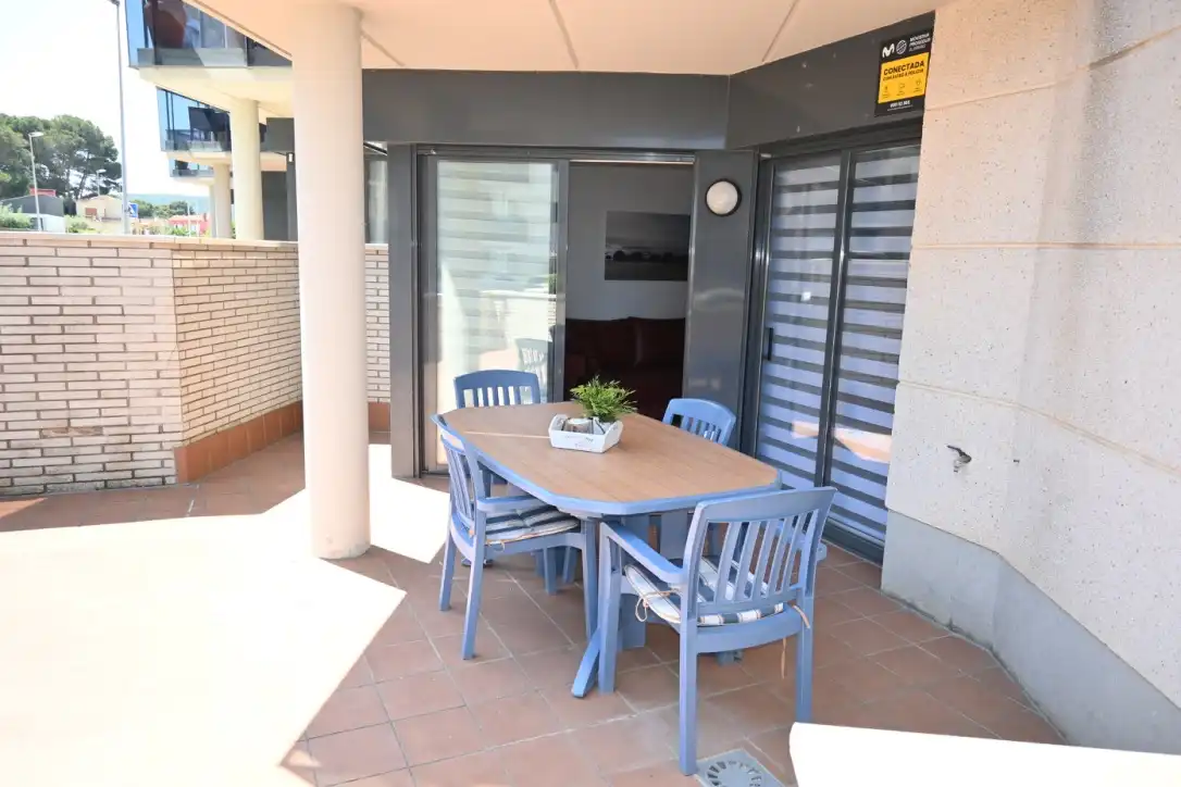 Terrasse von Wohnung zum Verkauf in L'Escala mit Klimaanlage, Heizung und Terrasse